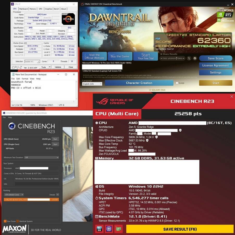 AMD,Ryzen 7,9800X3D