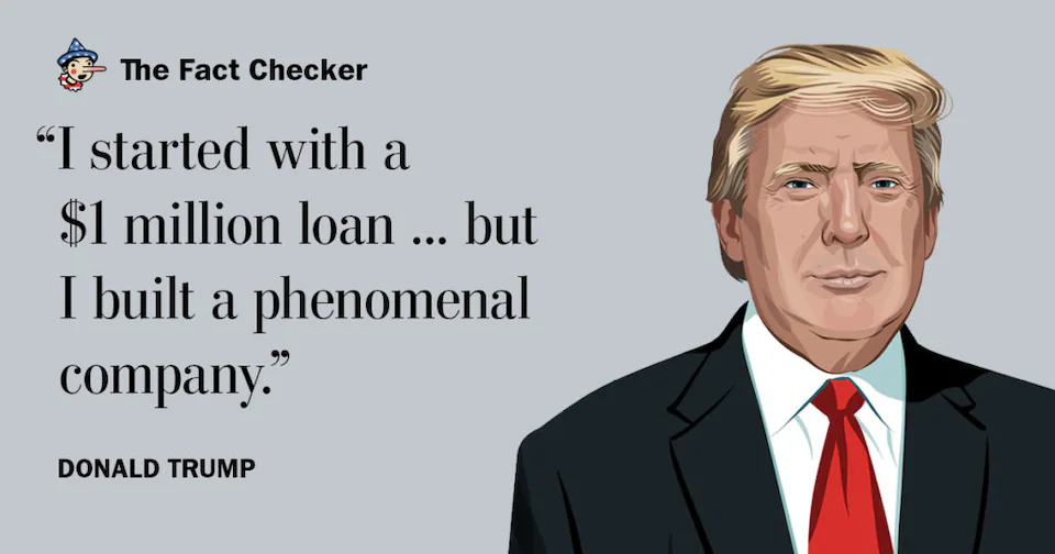 Trump , $1 million , loan