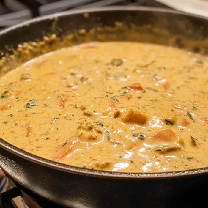 Rosenkohl in Frischkäse-Senfsauce – Eine herzhafte Beilage Rosenkohl in Frischkäse-Senfsauce – Eine herzhafte Beilage