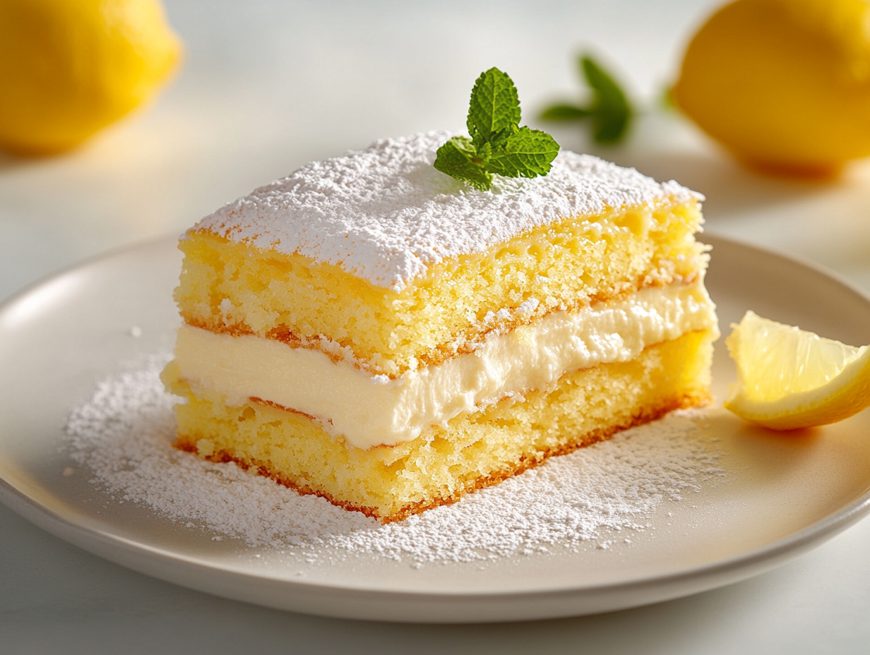 Zitronen-Kokos-Kuchen