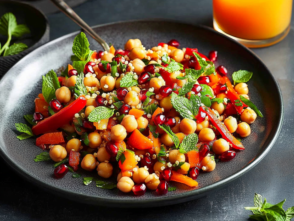 Knuspriger Thai Kichererbsensalat begeistert jeden Gaumen! Knuspriger Thai Kichererbsensalat begeistert jeden Gaumen!