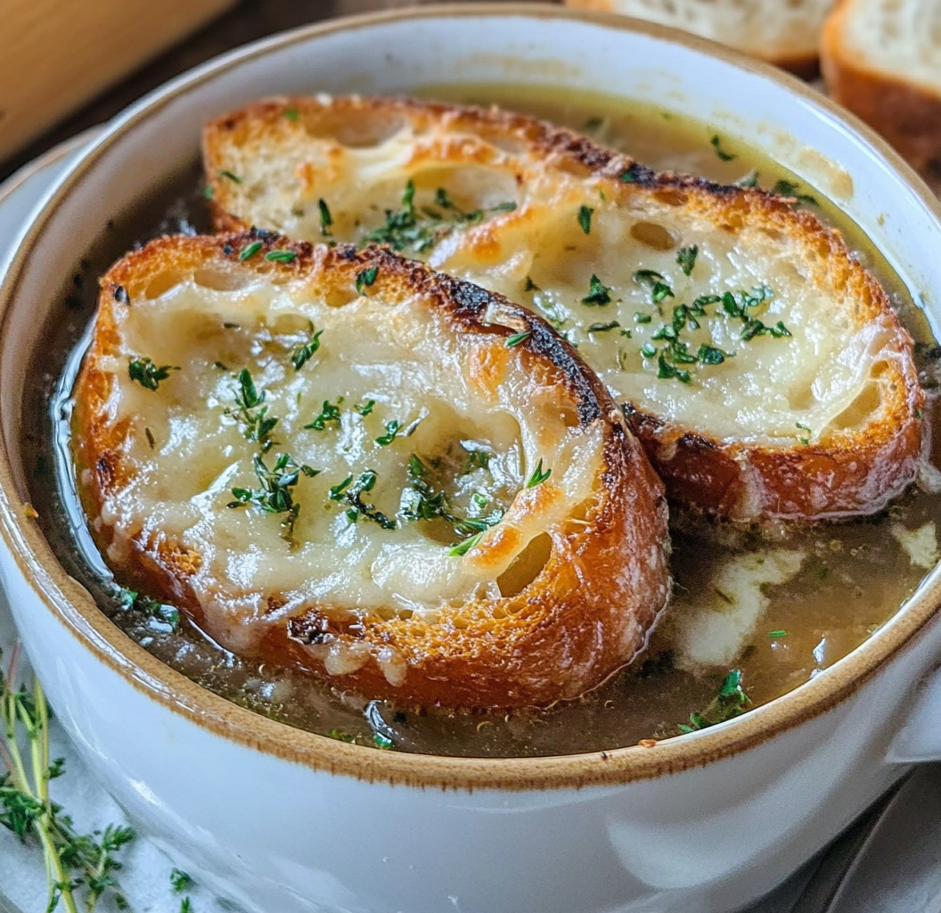 Französische Zwiebelsuppe