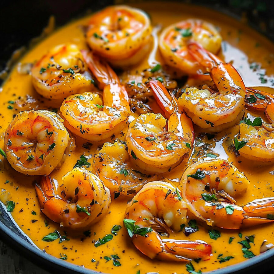 Cremige Kokos-Curry-Suppe mit Garnelen Rezept genießen!