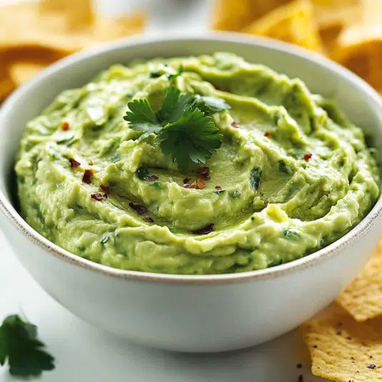 Cremiger Avocado-Knoblauch-Dip