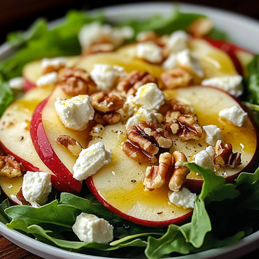Apfel-Walnuss-Feta-Salat