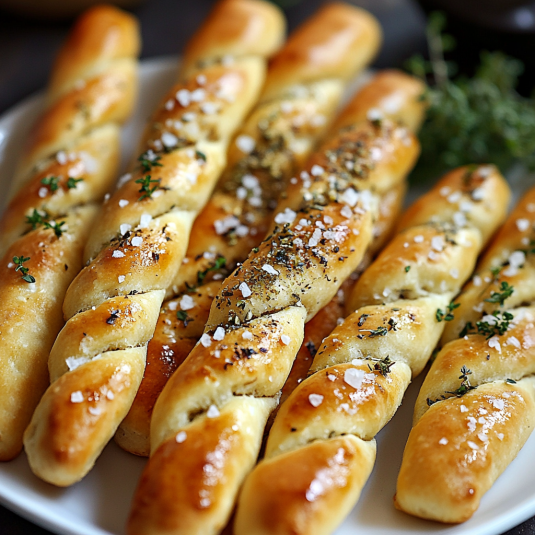 Kräuterbrot-Stangen