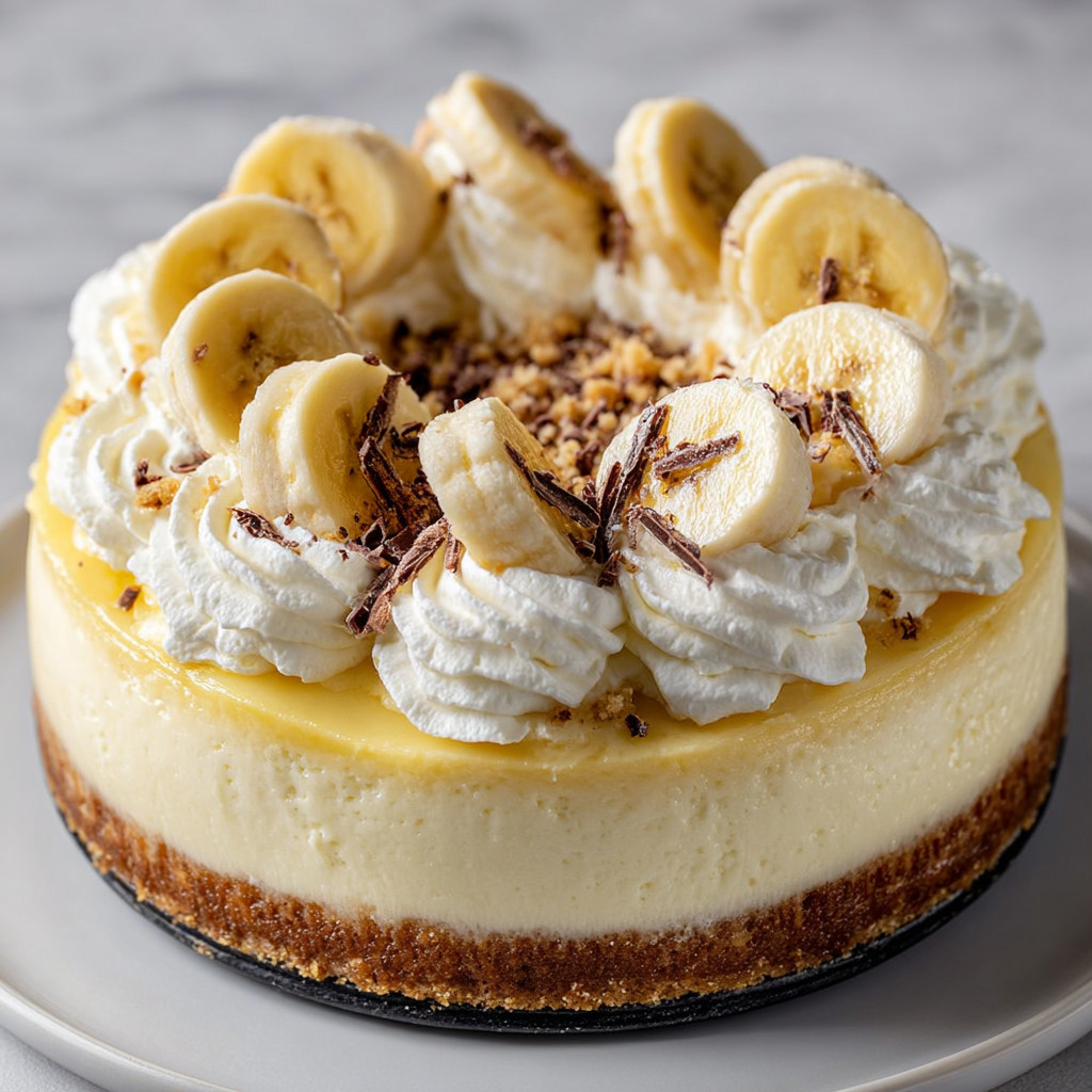 Bananen-Creme-Käsekuchen: Ein köstliches Dessert-Rezept!