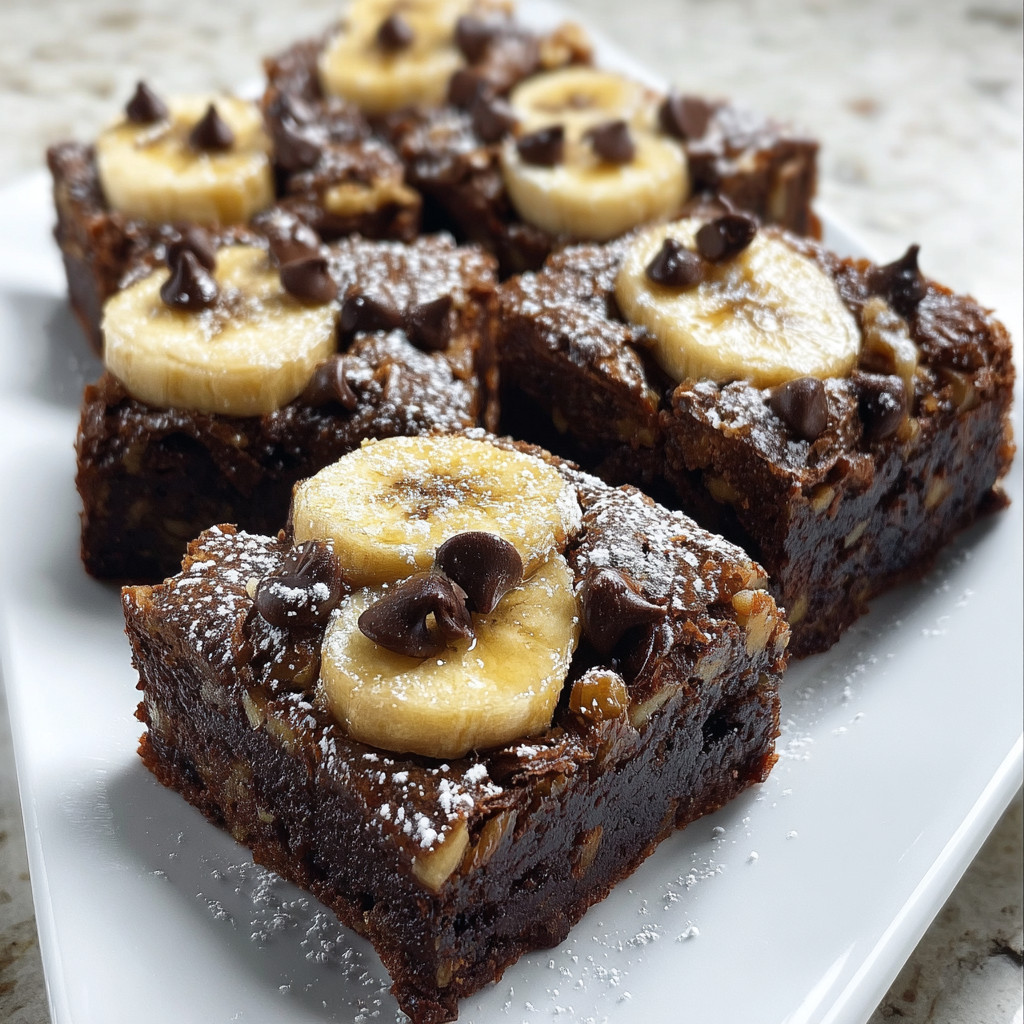 Bananenbrot-Brownies: Der süße Genuss für jeden Tag!