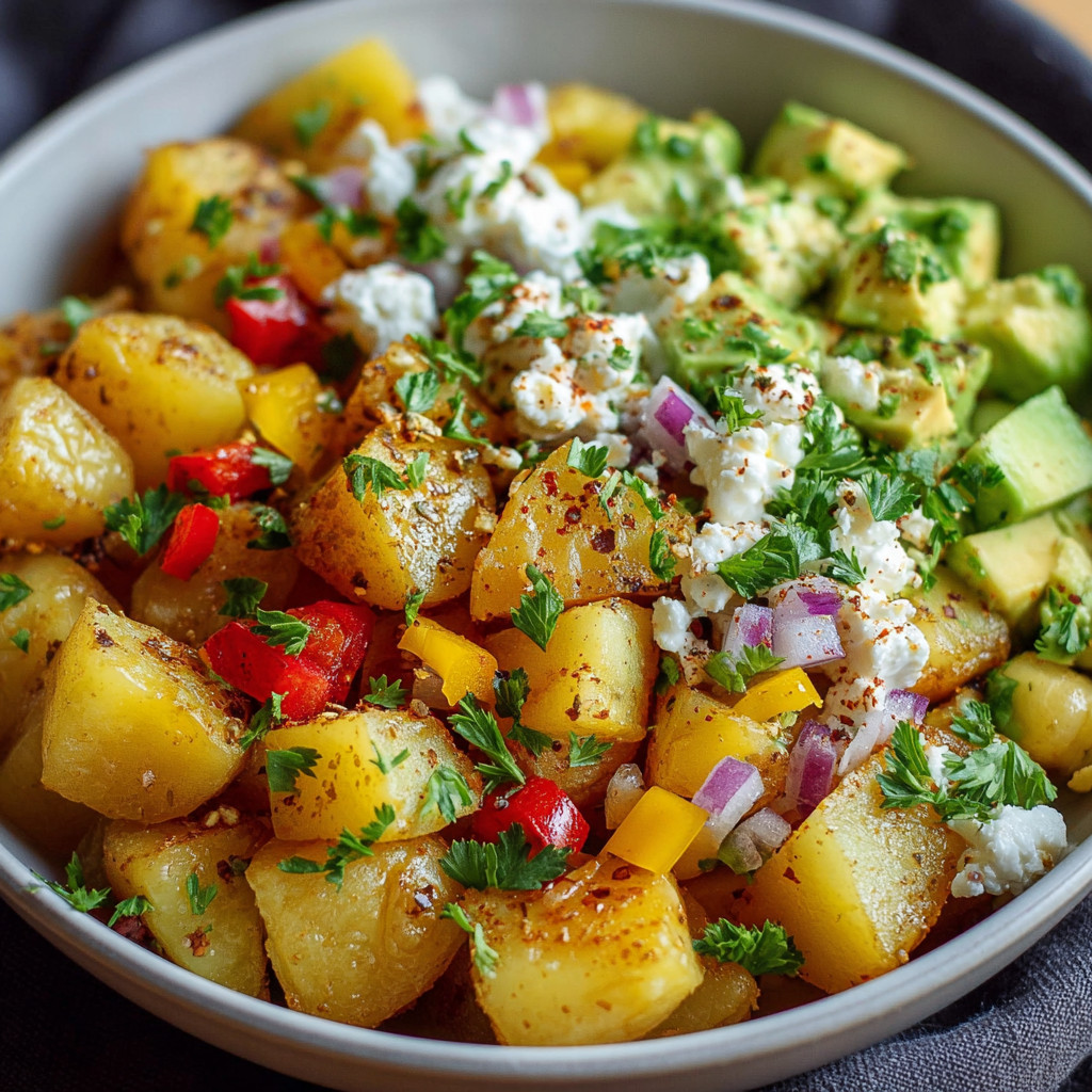 Kartoffel-Bowl mit Kichererbsen: Lecker und gesund genießen!