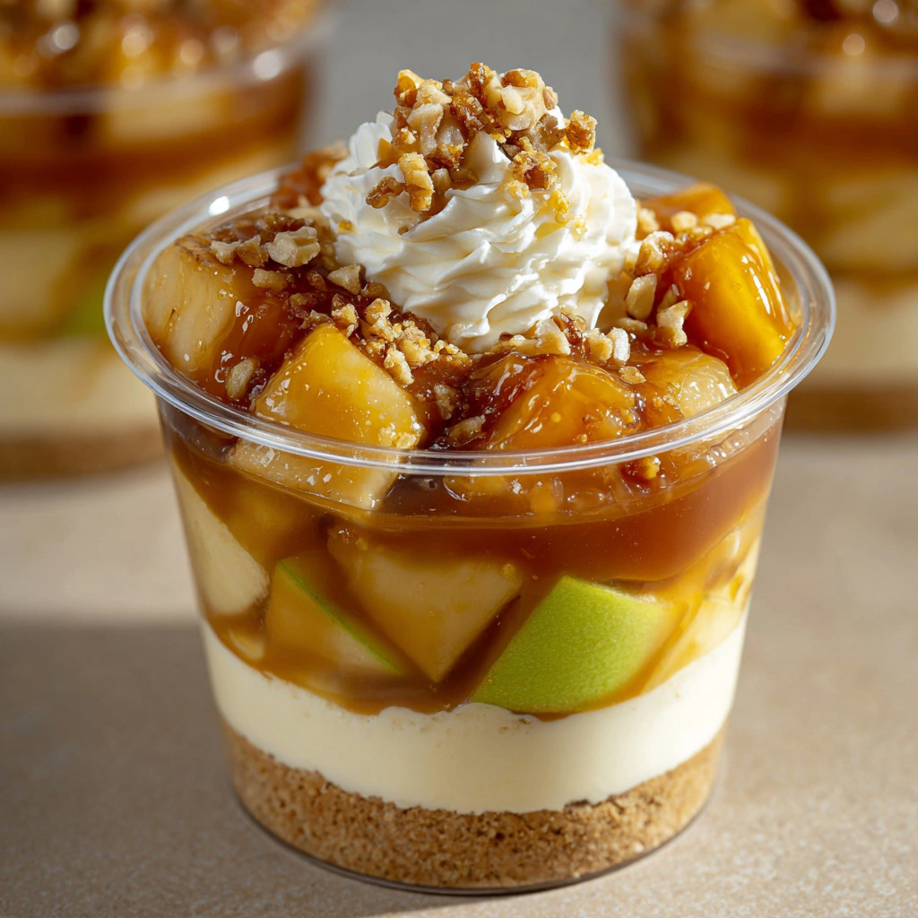 Karamell-Apfel-Dessertbecher: Der perfekte Genuss für jeden Anlass! Karamell-Apfel-Dessertbecher: Der perfekte Genuss für jeden Anlass!