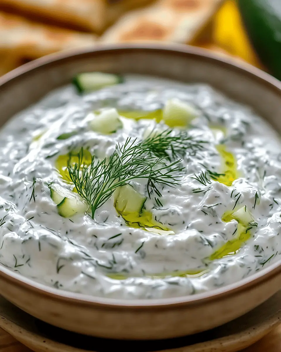 Kretisches Tzatziki: Irresistibly Creamy & Fresh Recipe