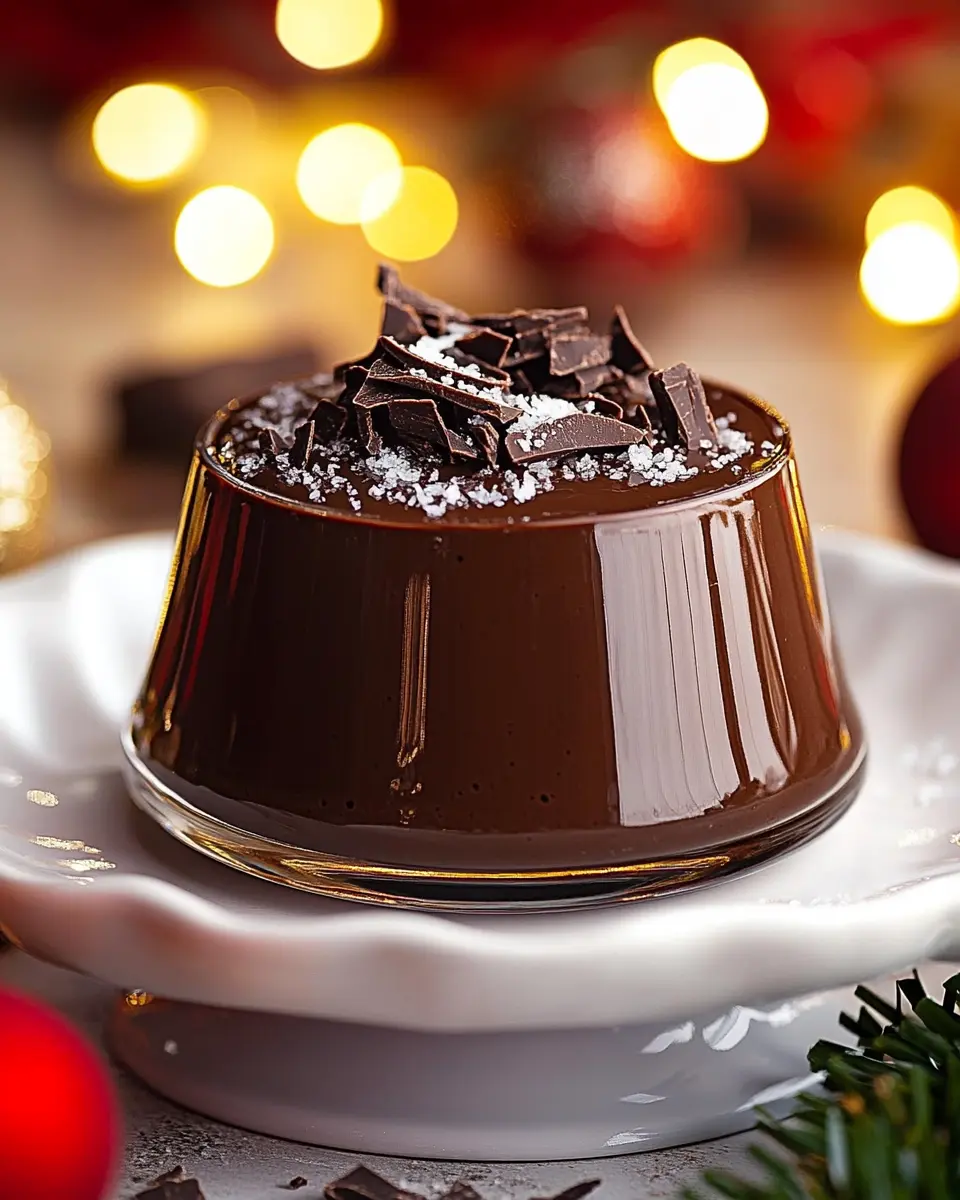 Schokoladenpudding für Weihnachts-Pudding-Hasser: Irresistible Delight