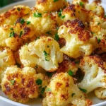 Knoblauch-Parmesan-Röstblumenkohl First Image First Image