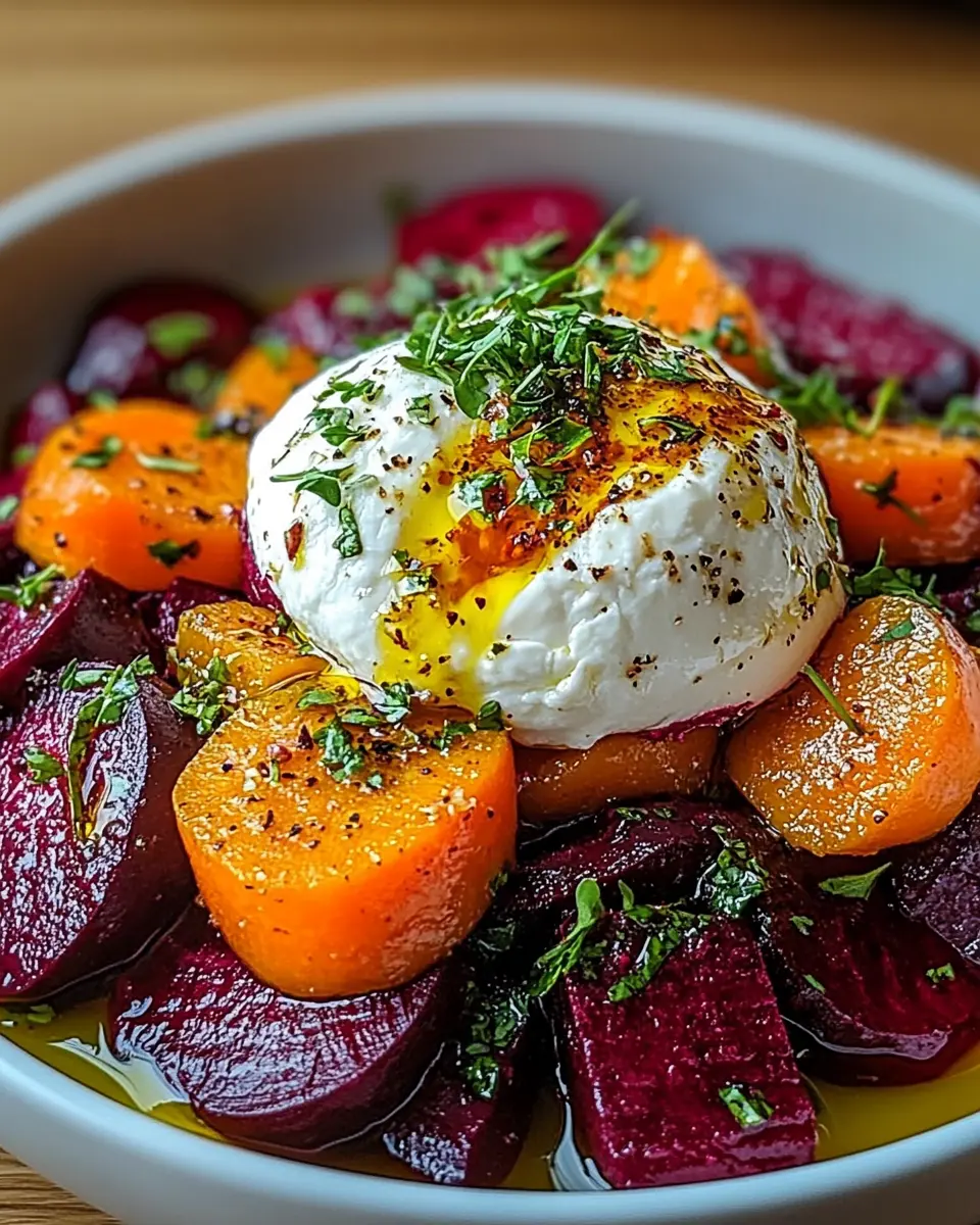Rote Bete und Karotten Salat: Cremig, Frisch und Unwiderstehlich!