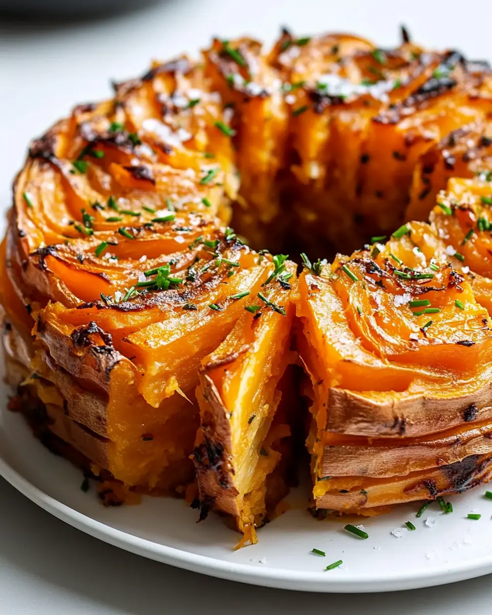 Süßkartoffel-Gratin-Kranz: Irresistibly Creamy and Cozy!