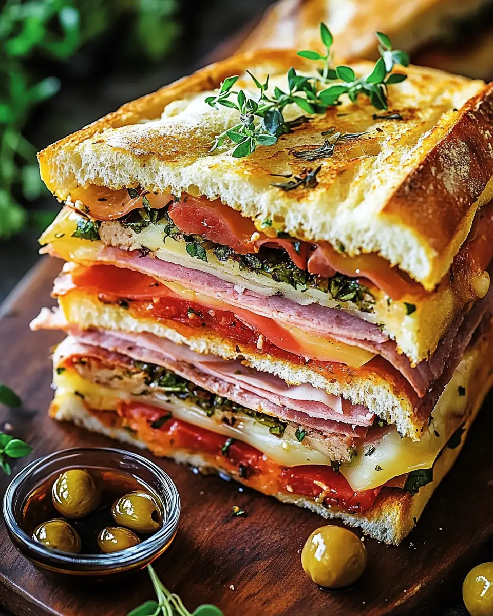 Muffuletta-Sandwich: The Indulgent Italian Delight You’ll Love