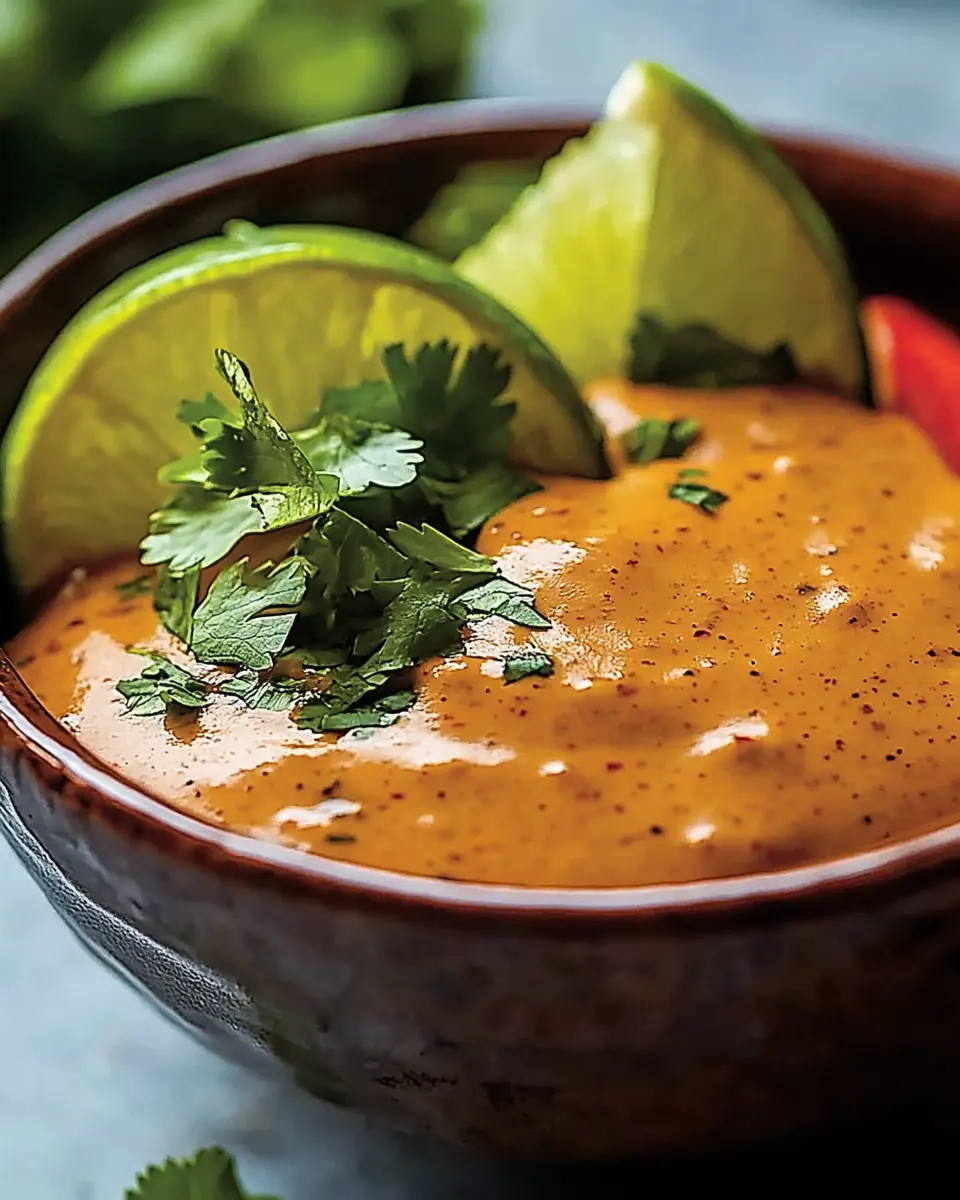 Cremige Chipotle-Limetten-Sauce: Indulge in Bold Flavor!