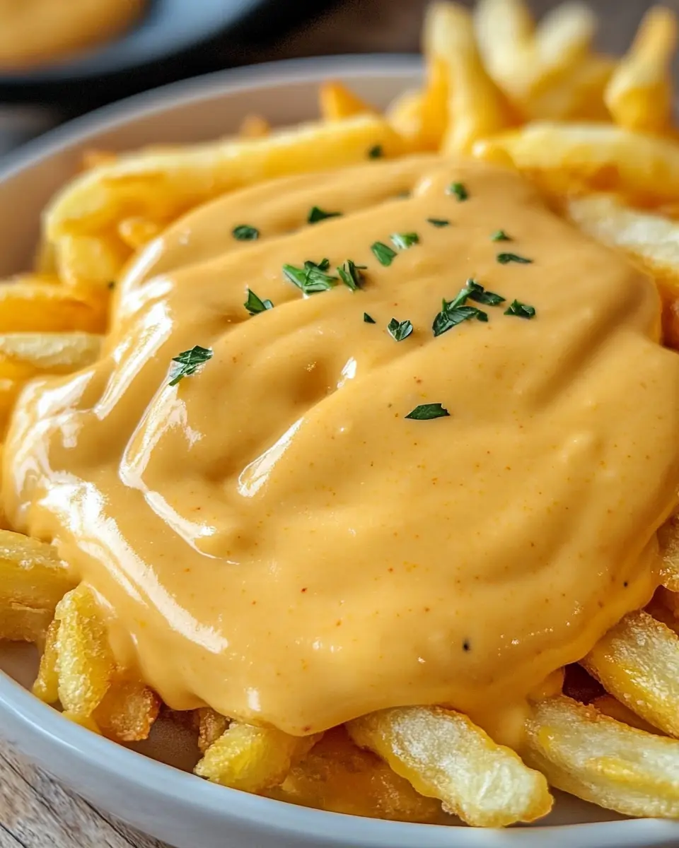 Käse-Sauce für Pommes: Cremig & Unwiderstehlich in 10 Minuten