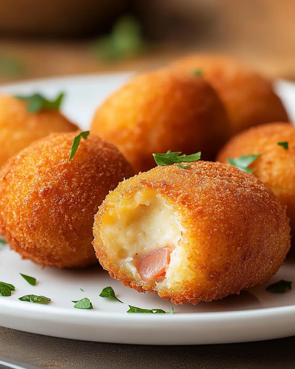 Crispy Jamón Croquetas: Irresistibly Golden and Creamy Treats