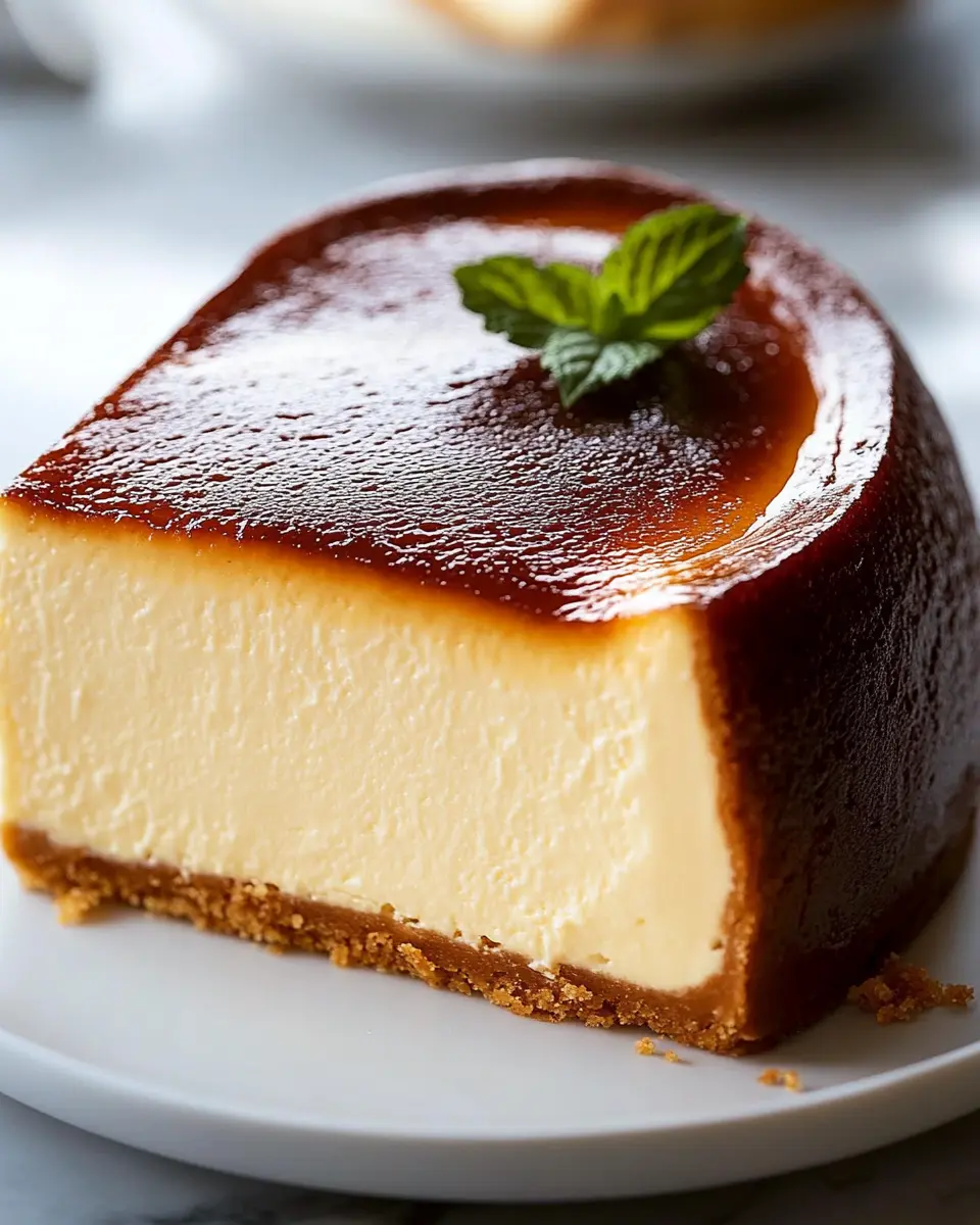 Gebrannter Basque Käsekuchen: The Best Creamy Delight Ever