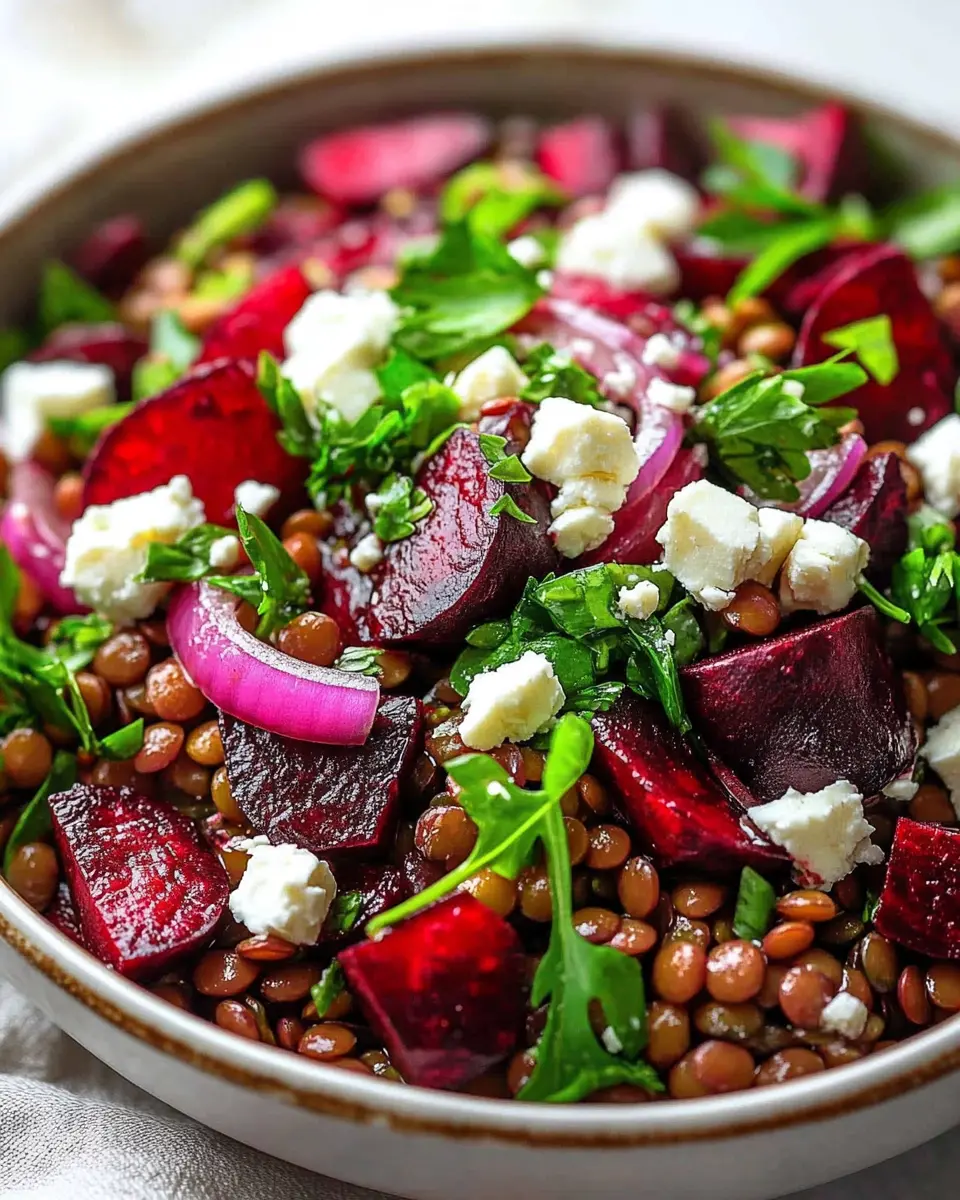 Rote Bete Linsen Salat: The Best Colorful Salad Adventure