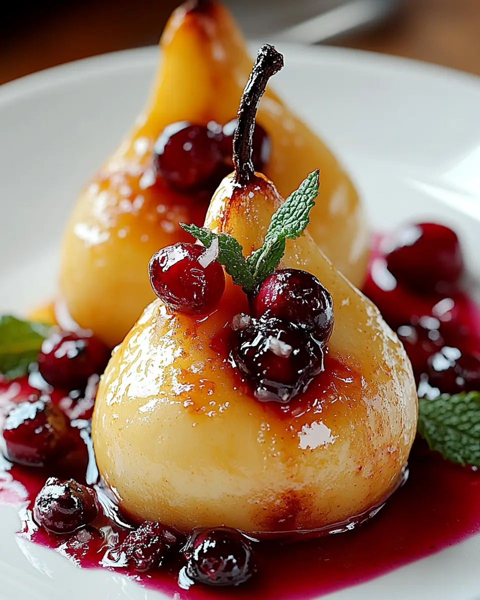 Honiggeröstete Birnen: Sweet & Creamy Delights to Savor