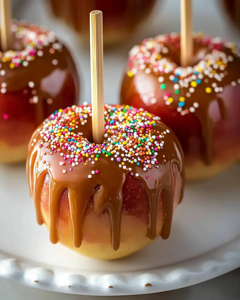 Gourmet Gewürz-Karamelläpfel: Indulgent Apple Bliss at Home