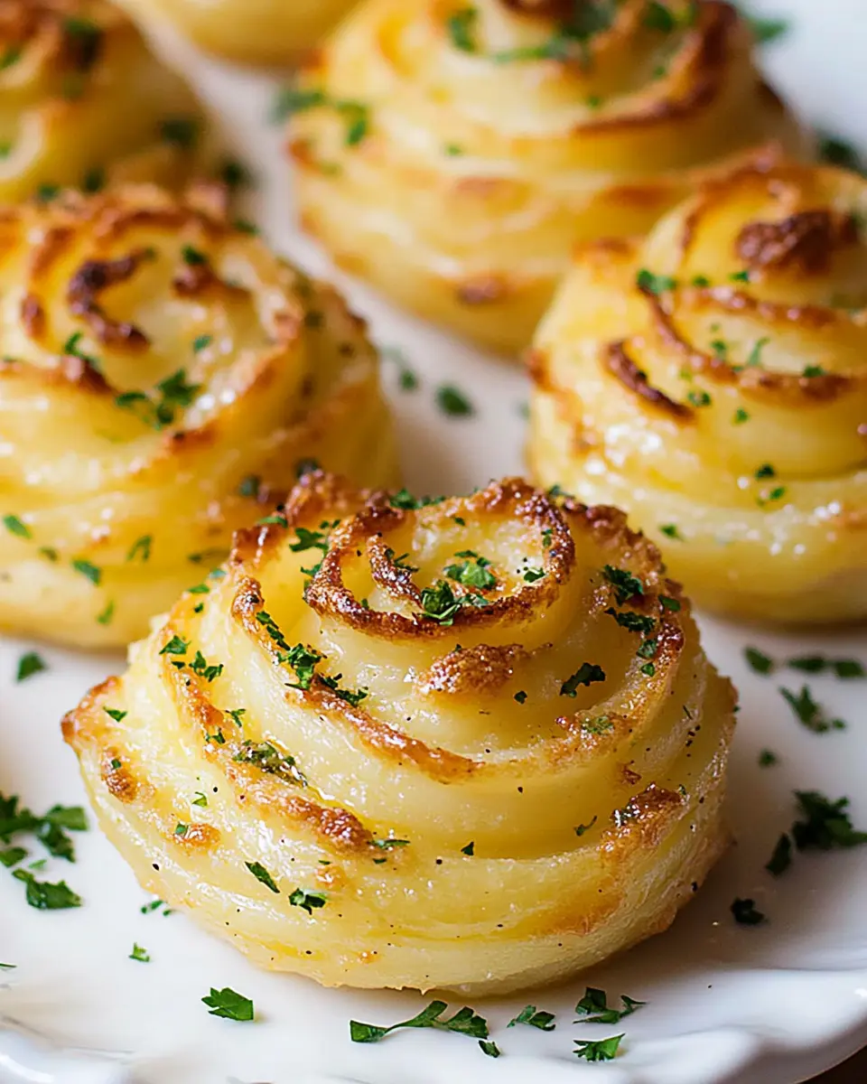 Knoblauch-Parmesan-Duchess-Kartoffeln: Irresistibly Creamy Delight