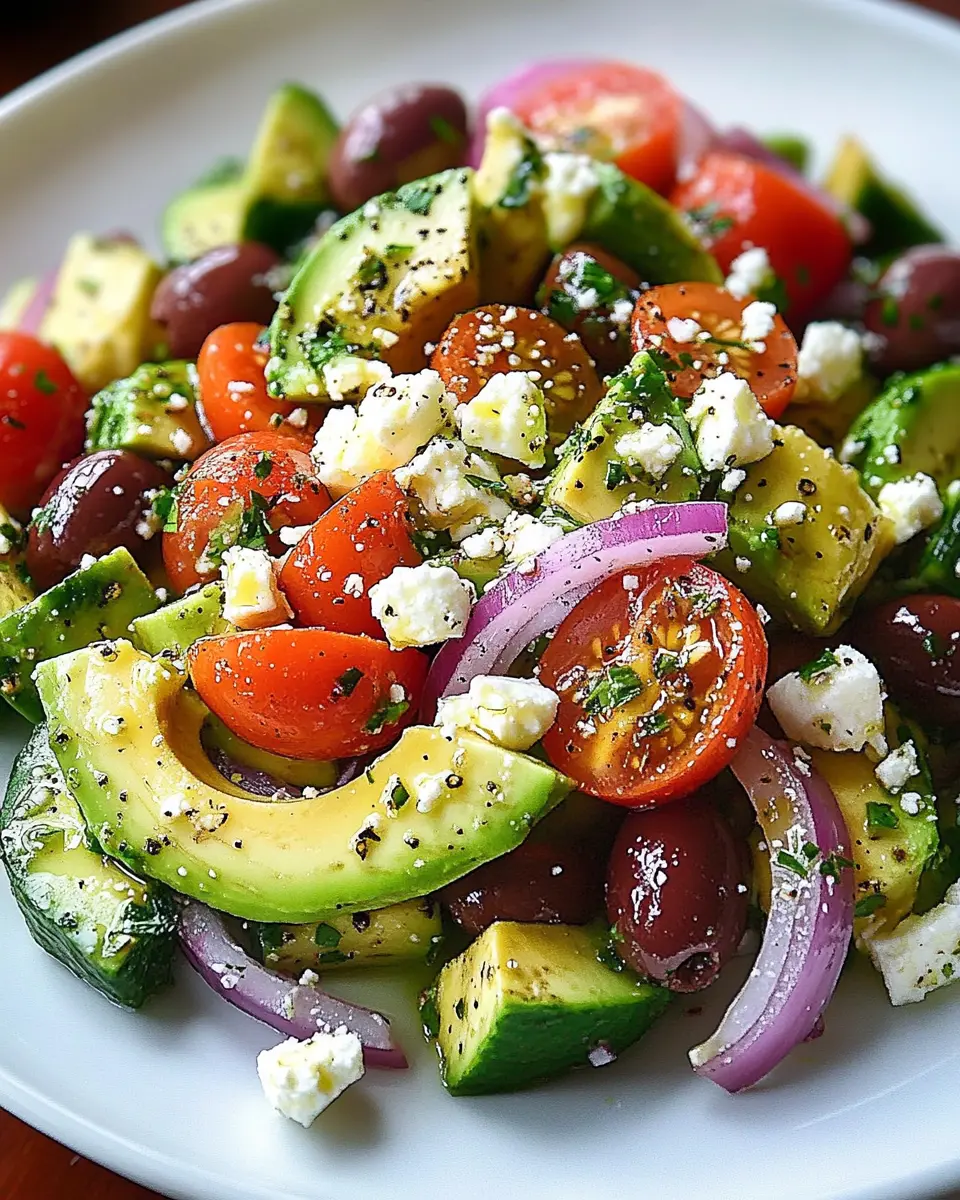 Mediterraner Avocado-Salat: The Best Fresh Twist You’ll Love