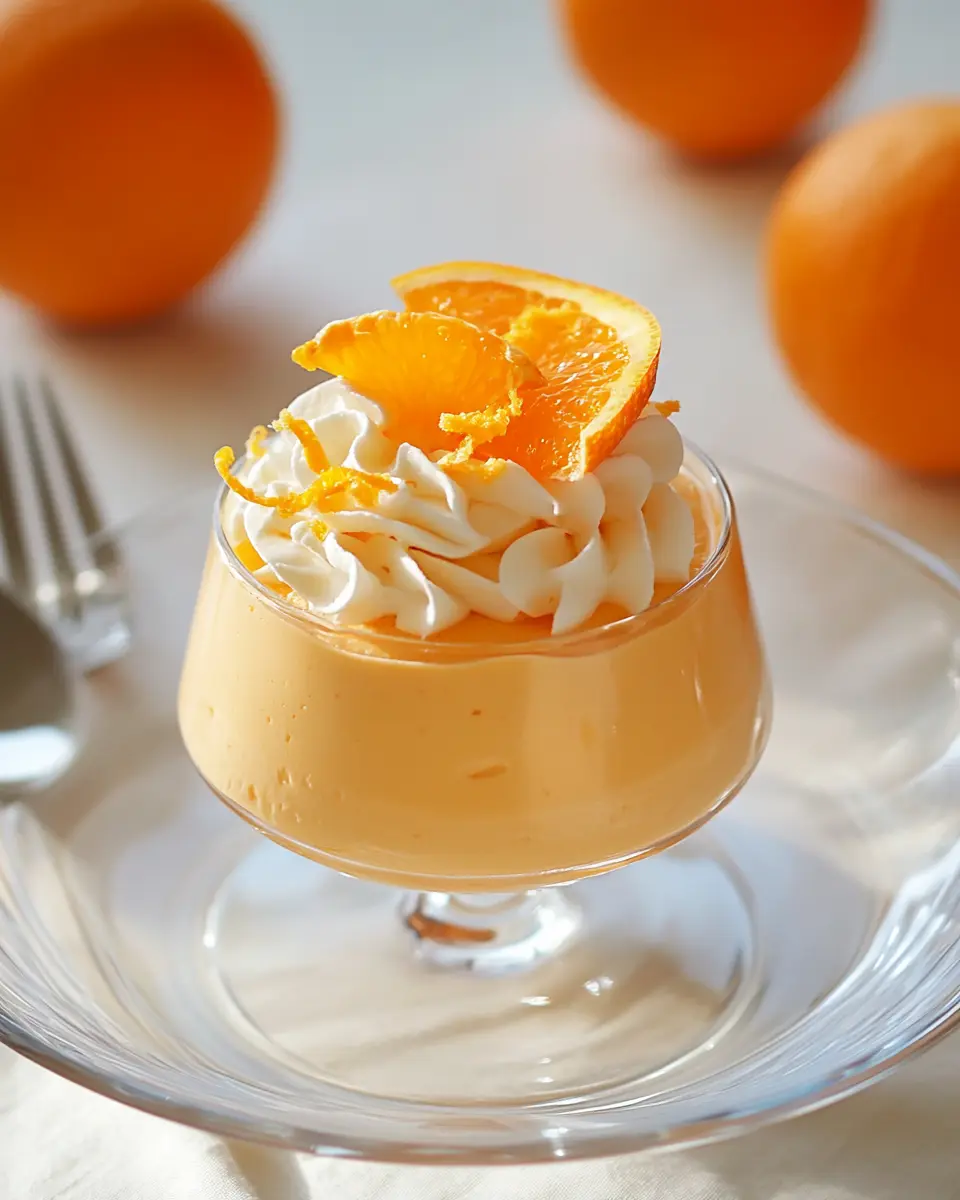 Orangen-Creamsicle-Mousse: Indulgent Bliss in Every Spoonful