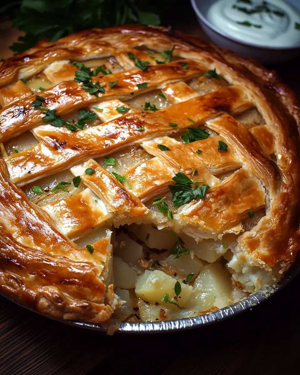 Türkischer Kartoffel-Hühnchen-Pie: Comforting and Irresistibly Savory
