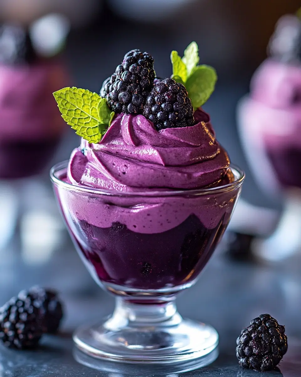 Brombeer Mousse: Indulgently Creamy Bliss for Home Chefs