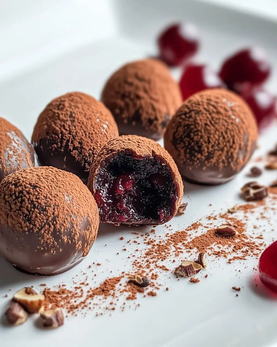 Brandy-Kirsch-Trüffel: Indulgent Treats to Wow Your Guests