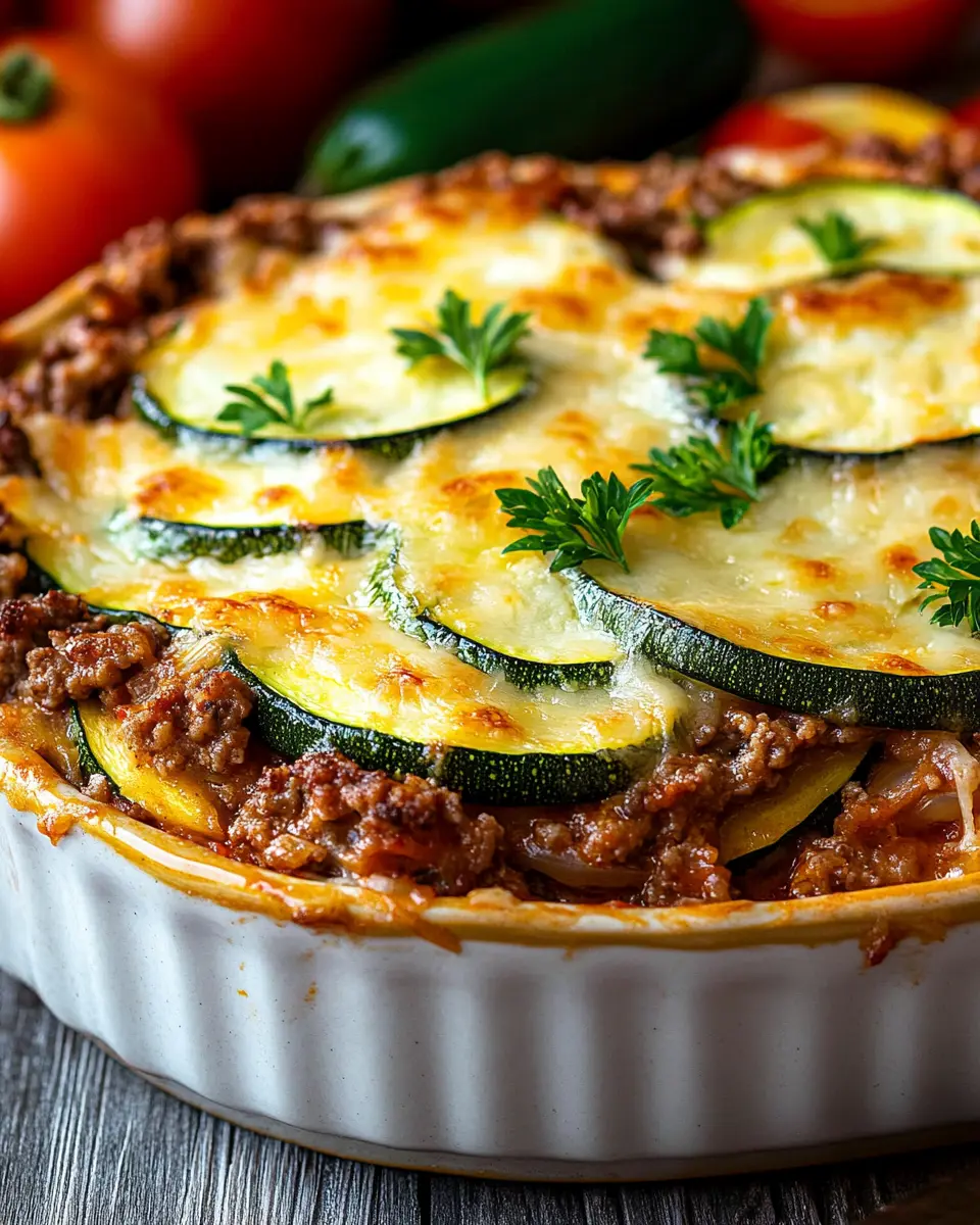 Zucchini-Hackfleisch-Auflauf: Irresistibly Cheesy Comfort Dish