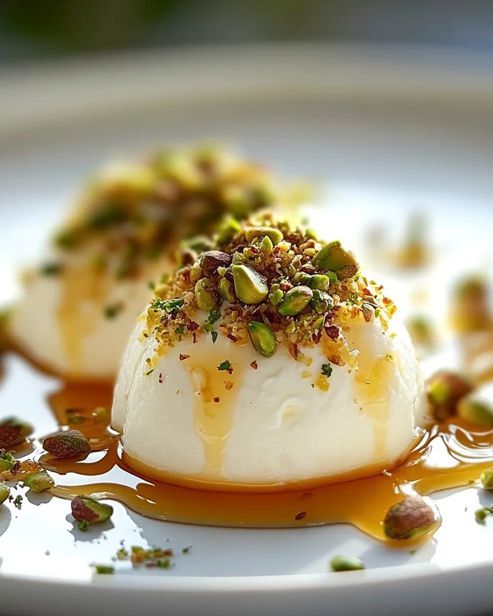 Ricotta-Pistazien-Honig-Häppchen: Easy Irresistible Bites