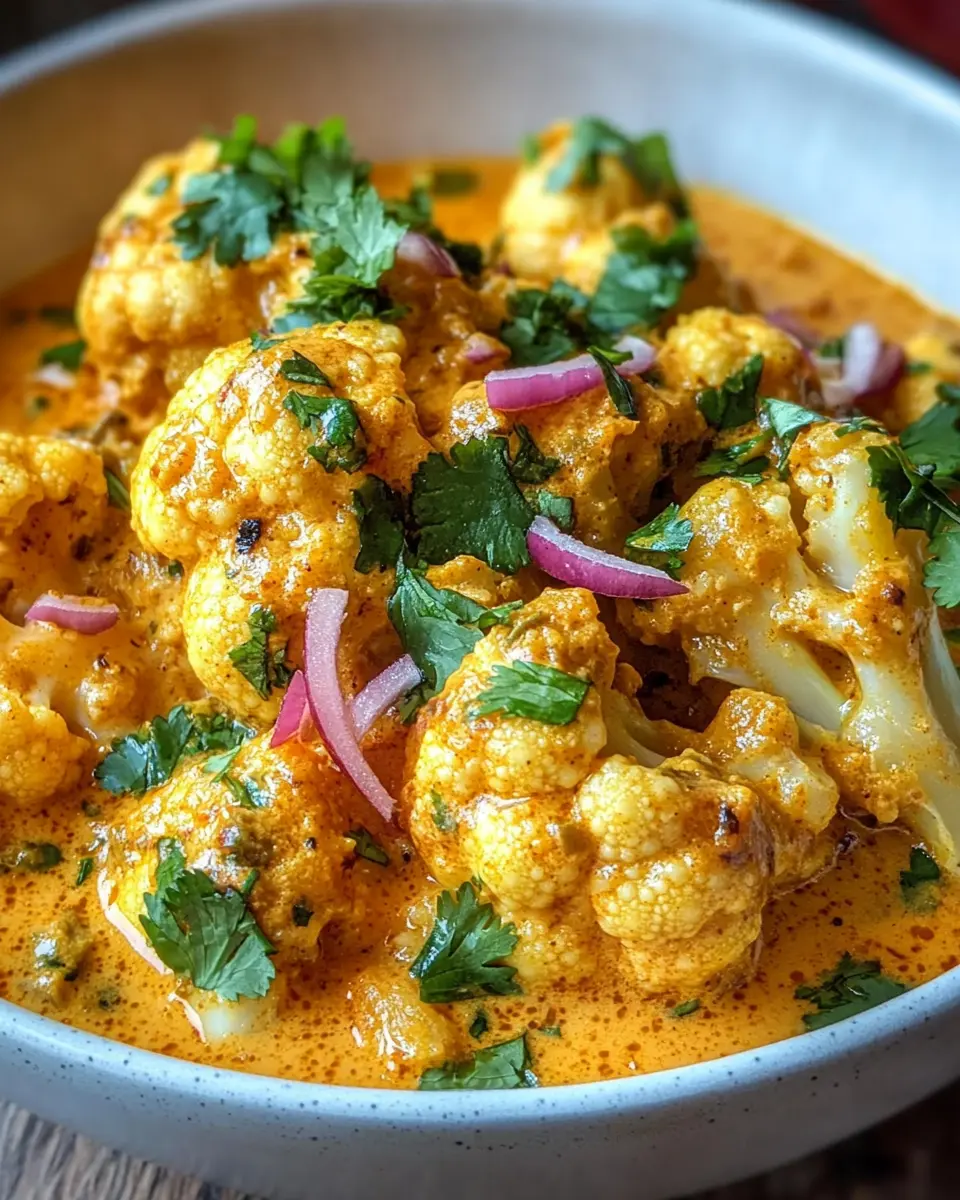 Indisches Butterblumenkohl-Curry: Creamy Comfort You’ll Love