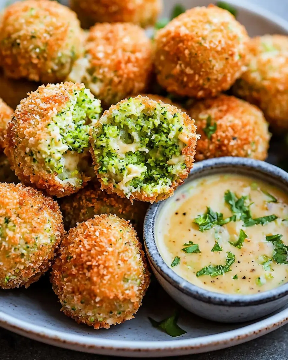 Brokkoli-Käsebällchen: Irresistibly Cheesy & Healthy Bites