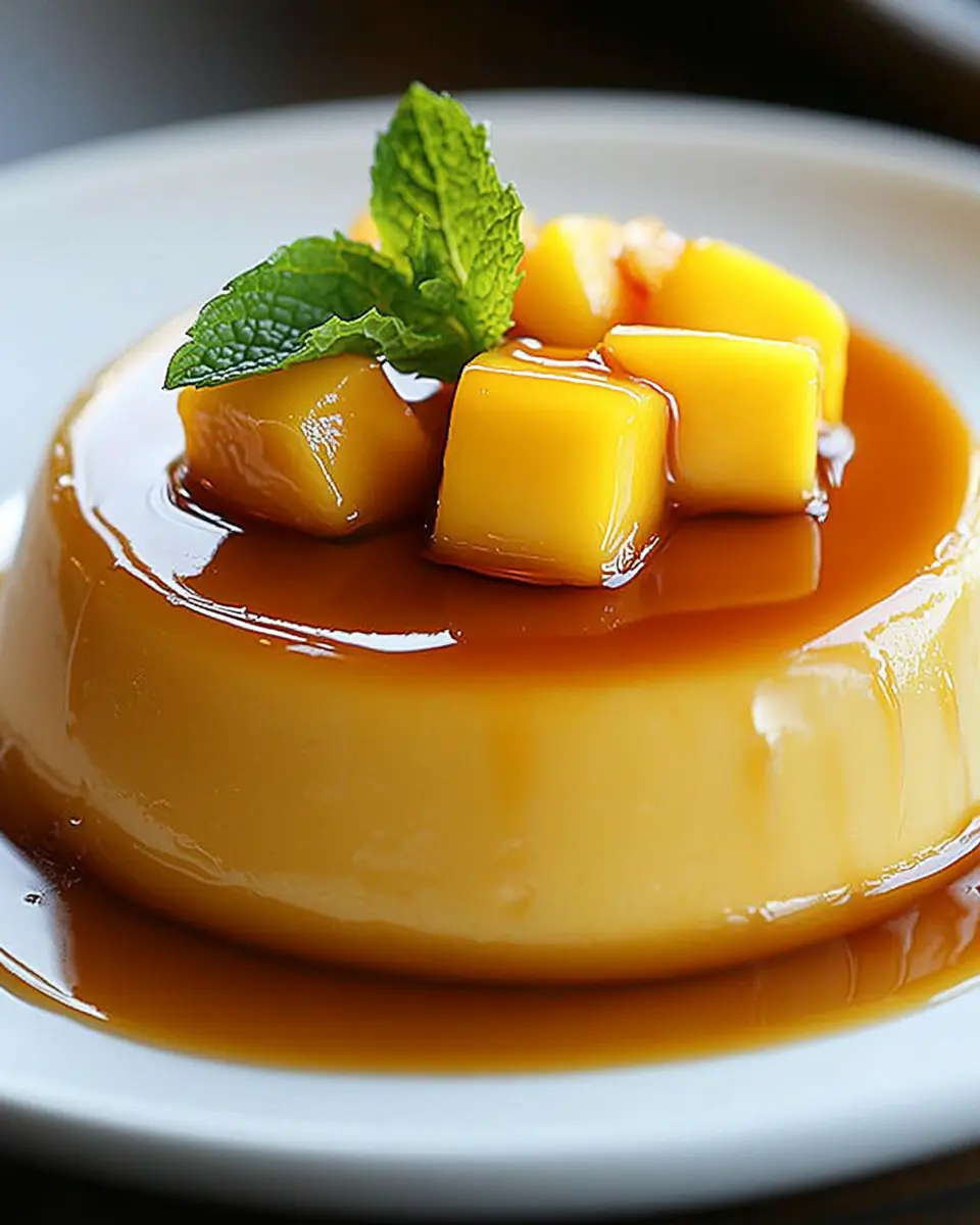 Mango Flan: An Irresistibly Exotic Dessert for Special Moments