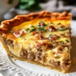 Wurst-Quiche mit Wurstsoße First Image First Image