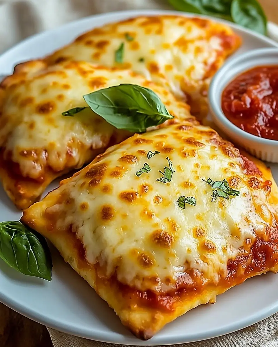 Käse-Pizza-Taschen: Irresistibly Cheesy Handheld Treats!