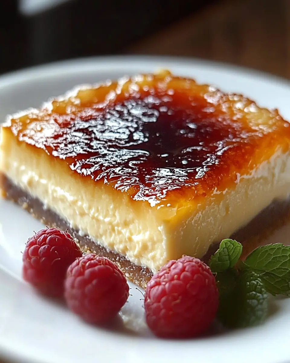 Crème Brûlée Käsekuchen: Indulge in Decadent Delight