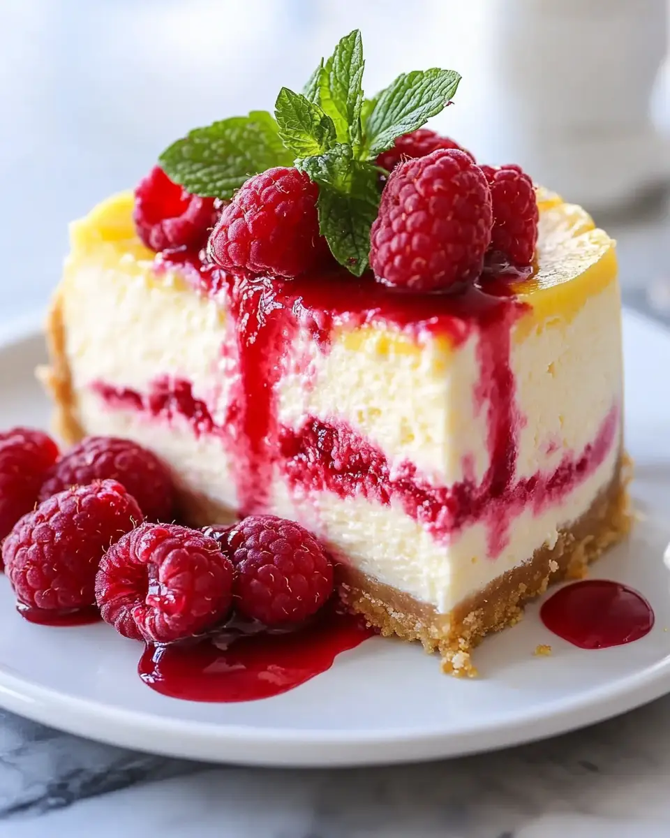 Zitronen Himbeer Käsekuchen: The Best Creamy Delight Ever