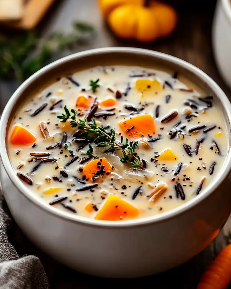 Kuschelige Herbst-Wildreis-Suppe: The Best Cozy Comfort Bowl