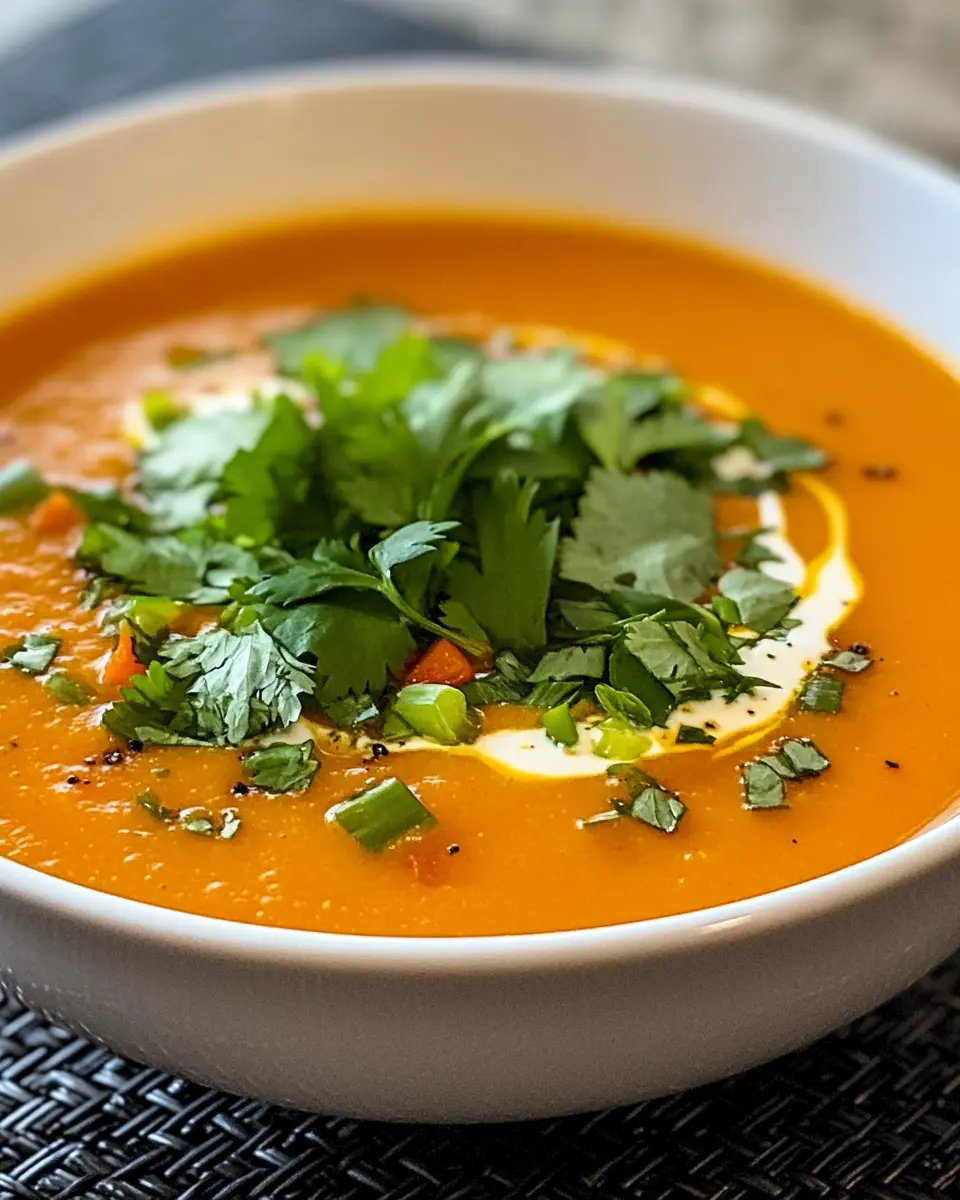 Würzige Miso-Karottensuppe: Comfort in Every Bold Spoonful