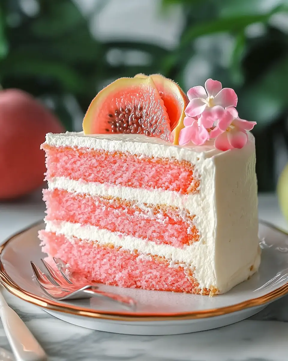 Tropischer Guavenkuchen: Indulgent Bliss in Every Bite