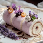 Lustiger Lavendel-Vanille-Eisrollen-Kuchen: A Blissful Treat! 3 Lustiger Lavendel-Vanille-Eisrollen-Kuchen First Image First Image