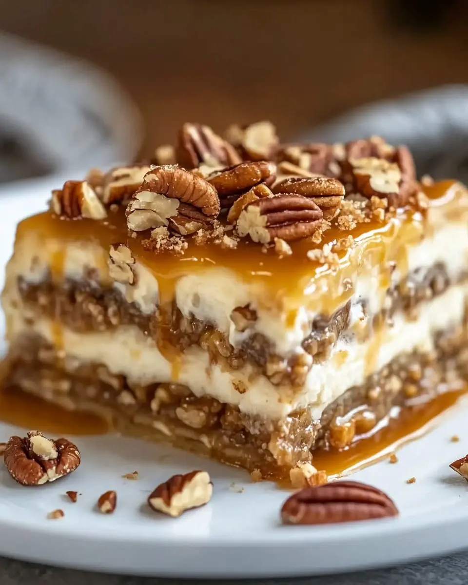 Pekannuss-Pie-Lasagne: Das beste Dessert für gemütliche Abende!