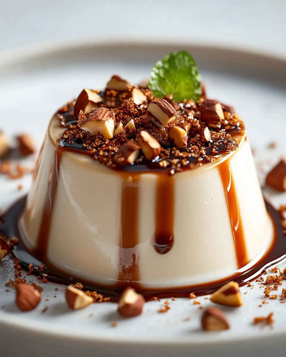 Kaffee-Haselnuß-Panna-Cotta: Verführerisch und cremig genießen!