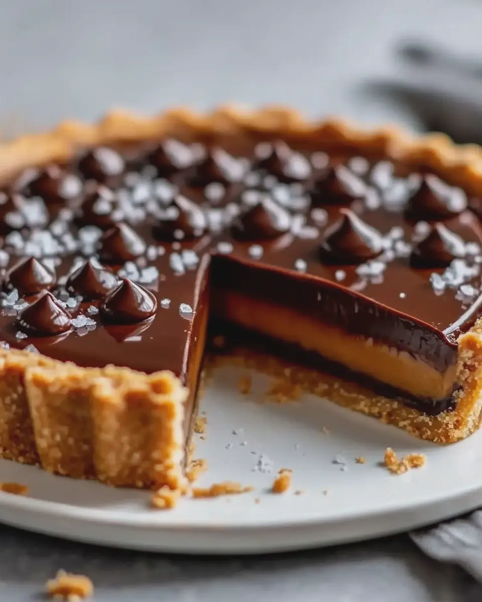 Schokoladenkaramell-Tarte: Die beste süße Verführung für Zuhause!