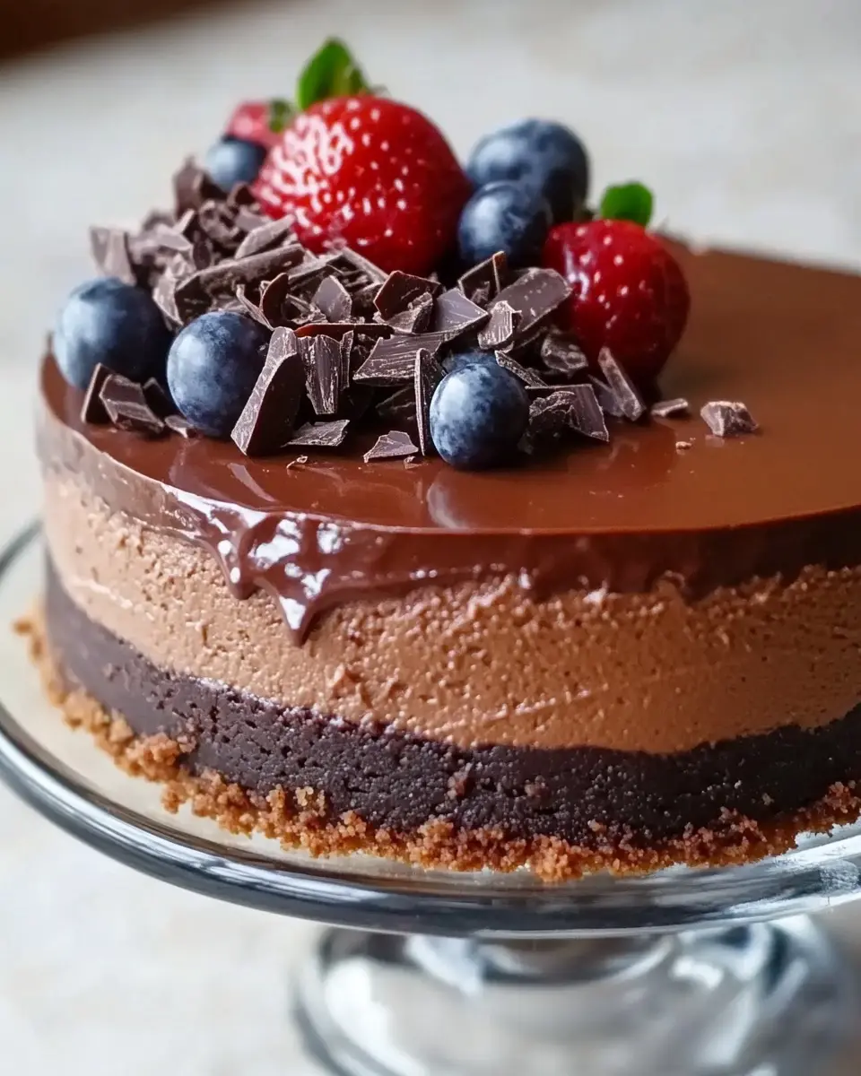 Schokoladen-Cheesecake ohne Backen: Der himmlische Genuss!